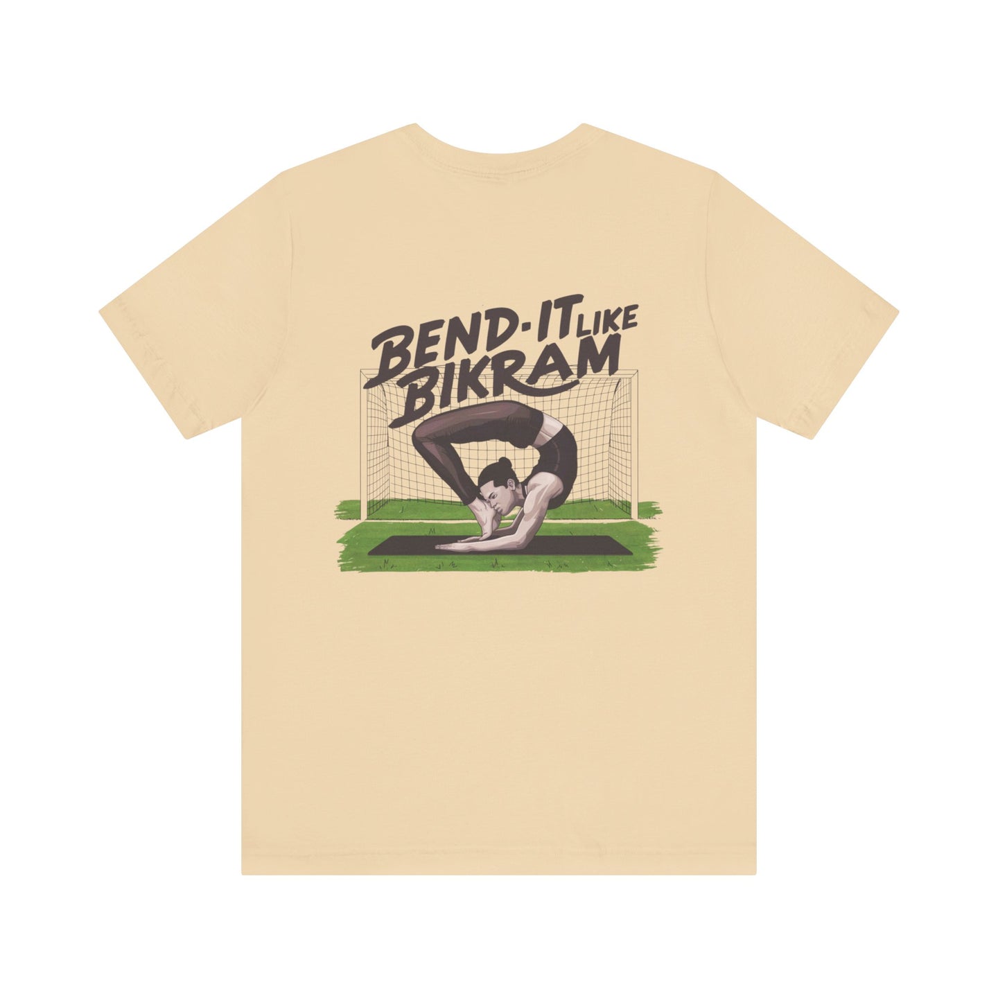 Yoga Tee "Bend It Like Bikram"